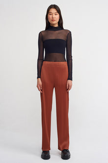  Copper Pleated Trousers-K233013013