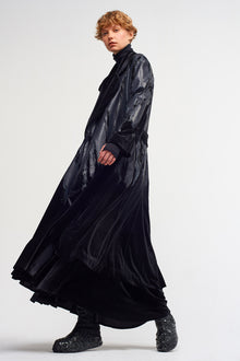  Black Velvet Top Printed Elegant Jacket-K237017006