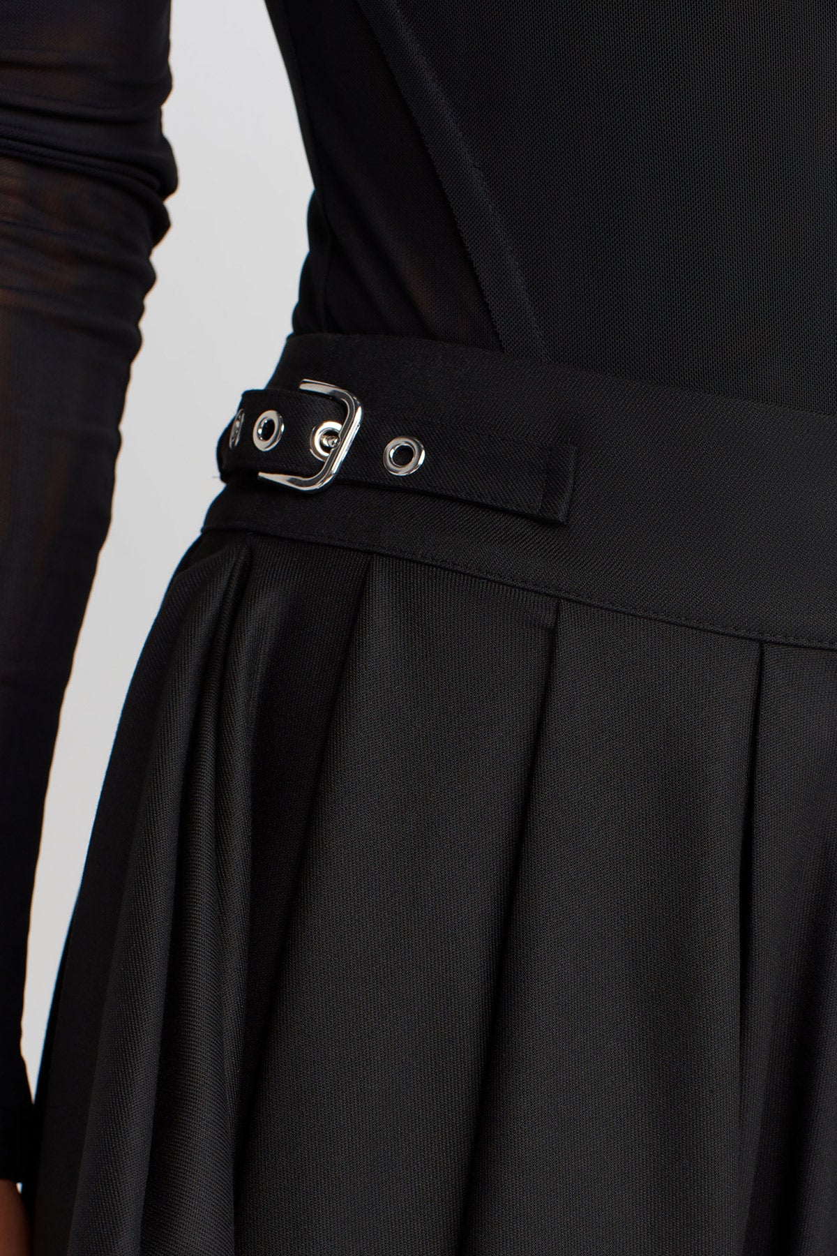 Black Drapeli Pantolon-K253013042