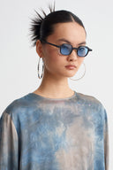 Tie-Dye Print Blouse-K261011086