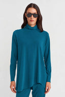 Ocean Turtleneck Jersey Top-K261011098