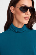 Ocean Turtleneck Jersey Top-K261011098