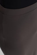 Brown Jersey Pencil Skirt-K262012026