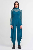 Ocean Draped Jersey Trousers-K263013057