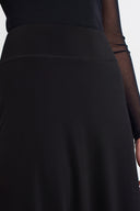 Black Jersey Harem Pants-K263013067