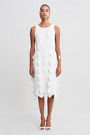 Off White Origami-Form Knitted Dress-K264014011