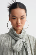 Scarf-Neck Balloon Jumpsuit-K264014039