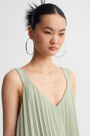 Pleated Balloon Leg Jumpsuit-K264014045