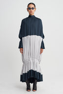 Voluminous Layered Long Dress-K264014067