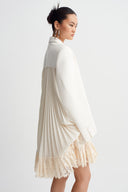Mılk Pleated Back Blazer Jacket-K265015065