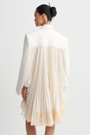 Mılk Pleated Back Blazer Jacket-K265015065