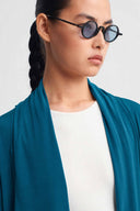 Ocean Draped Long Jersey Cardigan-K265015067