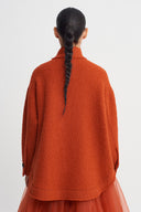Flame Button-Detail Bouclé Jacket-K265015095