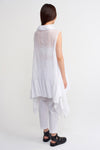 Off-White Crease Voile Blouse-Y231011121
