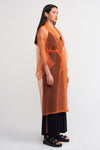 Amber Organza Long Kimono-Y235015126