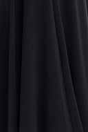 Black High-Waisted Long Jersey Skirt-Y262012028