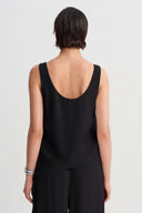 Black Basic Tank Top-Y261011154