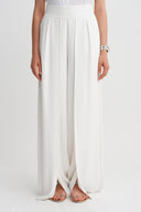 Off White Slit Detail Trousers-Y263013096
