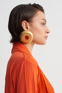 Pomegranade Shawl Collar Jersey Pleated Cardigan-Y265015111