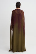 Gradient Long Cape-Y265015114