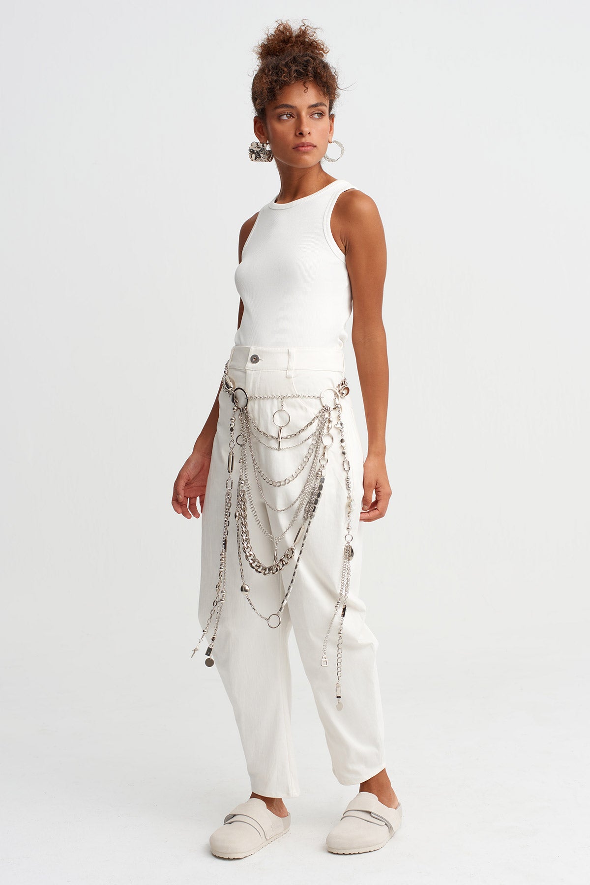 Silver Convertible Chain Accessory (Belt & Necklace)-Y269019003